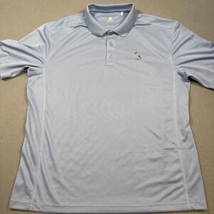 Clique Blue Polo Shirt MENS Size XL COUNTRY CLUB 1907 LOGO